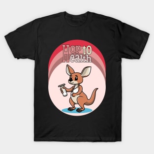Hop to Health, Kangaroo T-Shirt